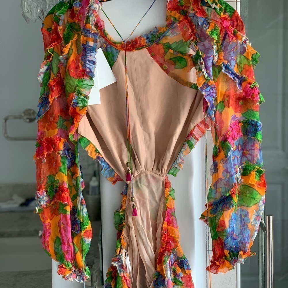 Zimmermann Riders Frill Mini Dress - Picture 9 of 13
